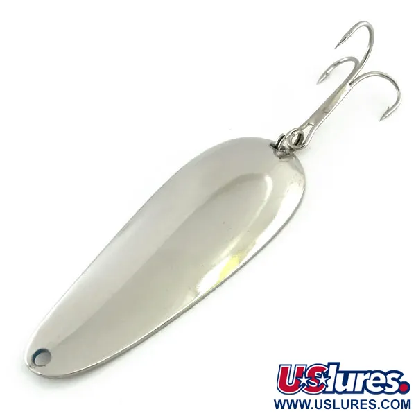 Vintage  Nebco Aqua Spoon, 1/2oz Nickel fishing spoon #9420