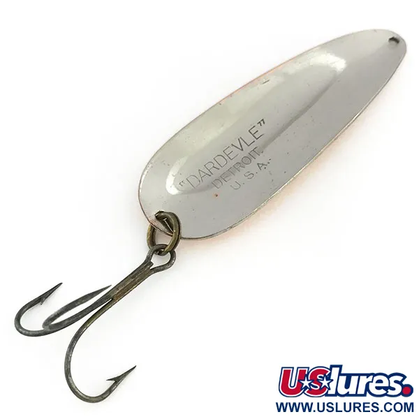 Vintage  Eppinger Dardevle, 1oz Copper / Nickel fishing spoon #9425