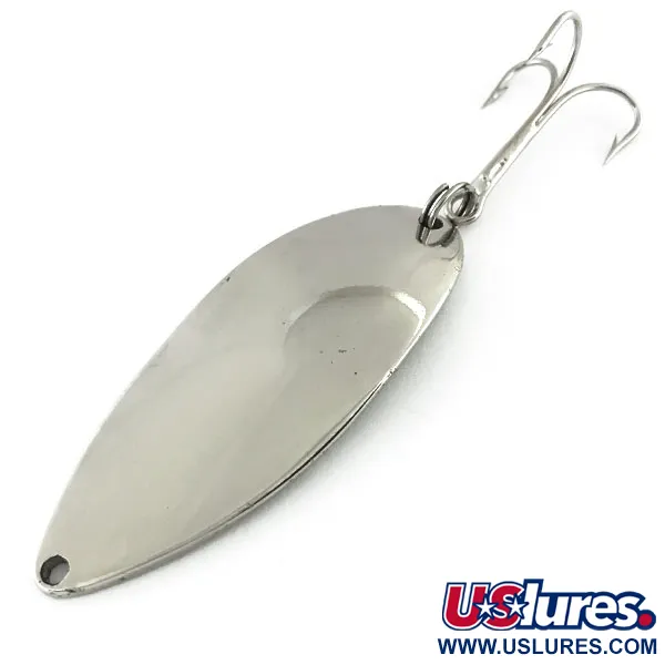 Vintage  Seneca Little Cleo (Hula Girl), 3/4oz Nickel fishing spoon #9427