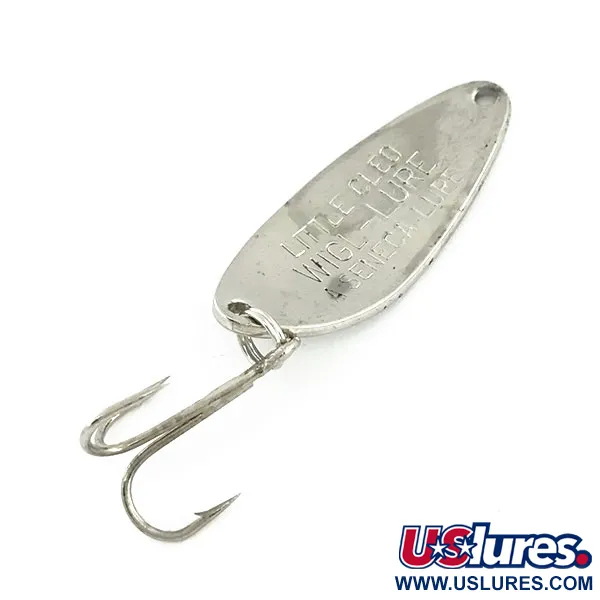 Vintage  Seneca Little Cleo, 1/4oz Nickel fishing spoon #9440
