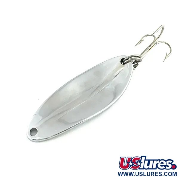 Vintage  TODDCO Main liner , 2/5oz Nickel fishing spoon #9442