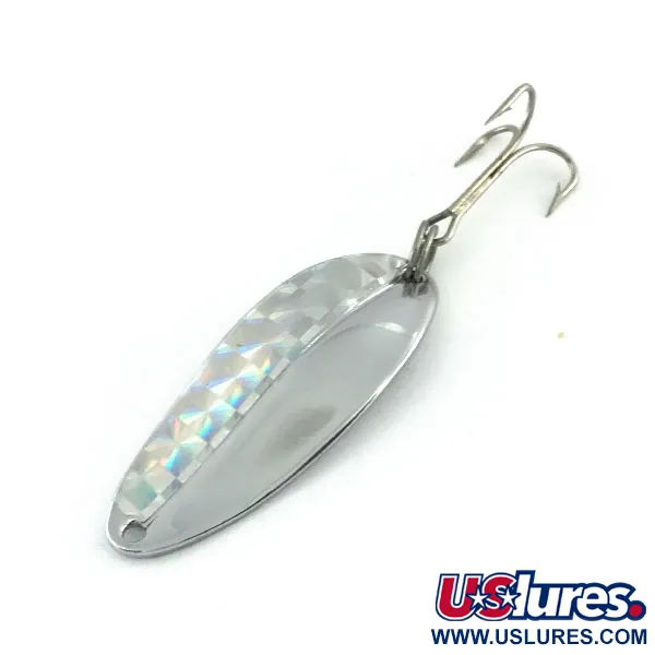 Vintage  TODDCO Main liner , 2/5oz Nickel fishing spoon #9442