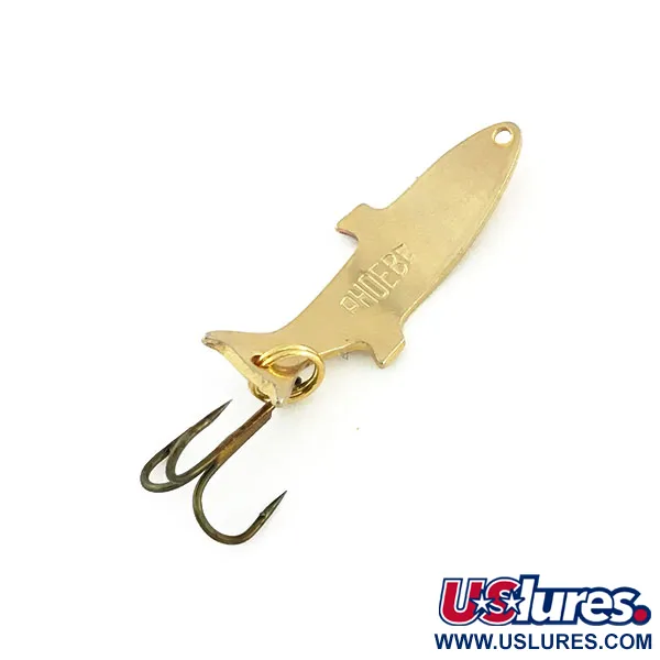 Vintage   Acme Phoebe, 3/32oz Gold fishing spoon #9444
