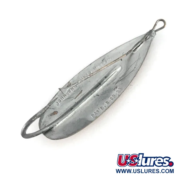 Vintage   Johnson Silver Minnow, 1/3oz  fishing spoon #17517