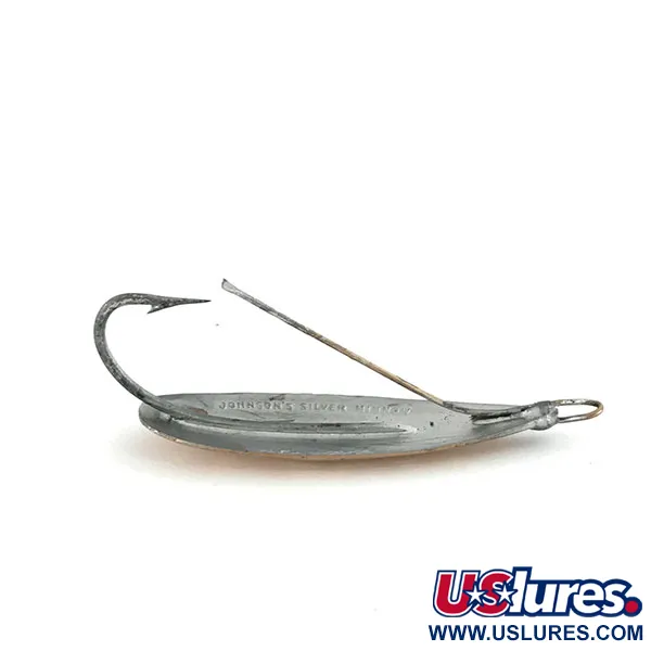 Vintage   Johnson Silver Minnow, 1/3oz  fishing spoon #17517