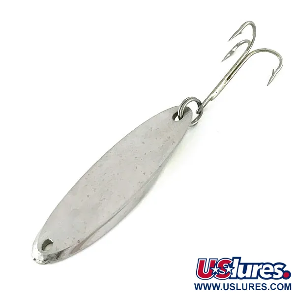 Vintage  Weber Mr Champ, 1/2oz Nickel fishing spoon #9527