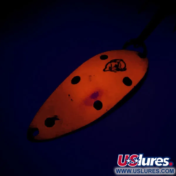 Vintage  Eppinger Dardevle Devle Dog 7700, 1/2oz Red / Black / Nickel fishing spoon #9532