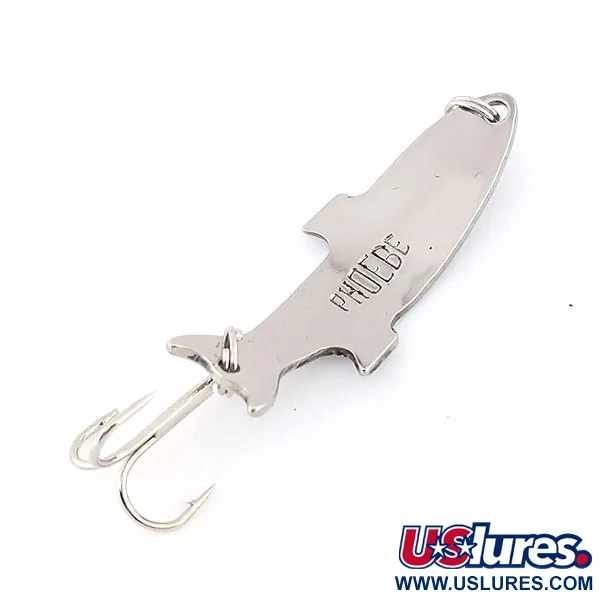 Vintage   Acme Phoebe, 1/8oz Nickel fishing spoon #9576