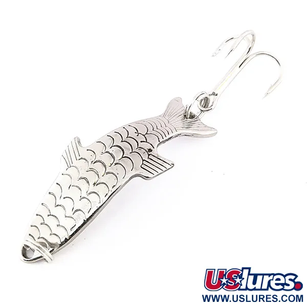 Vintage   Acme Phoebe, 1/8oz Nickel fishing spoon #9576