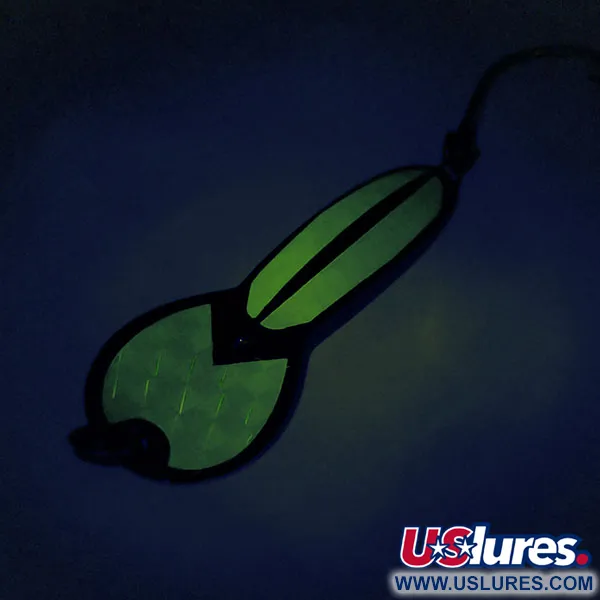 Vintage  Luhr Jensen Loco Lite UV, 1/3oz  fishing spoon #9600