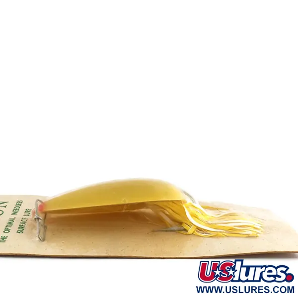  Hydro Lures Weedless Hydro Spoon, 3/5oz Yellow fishing spoon #9684