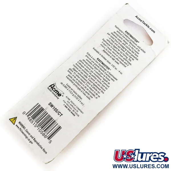  Acme Kastmaster, 1/8oz Rainbow Trout fishing spoon #9686