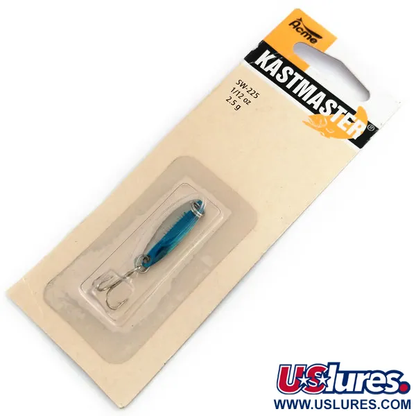  Acme Kastmaster , 3/32oz Nickel / Blue fishing spoon #9730