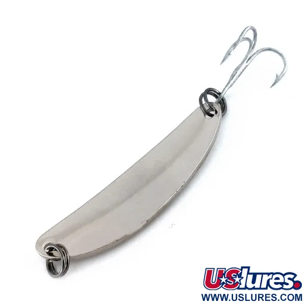 Vintage  Acme Side-winder, 1/4oz Nickel fishing spoon #9795