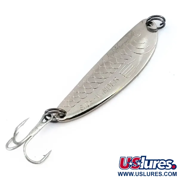 Vintage  Acme Side-winder, 1/4oz Nickel fishing spoon #9795