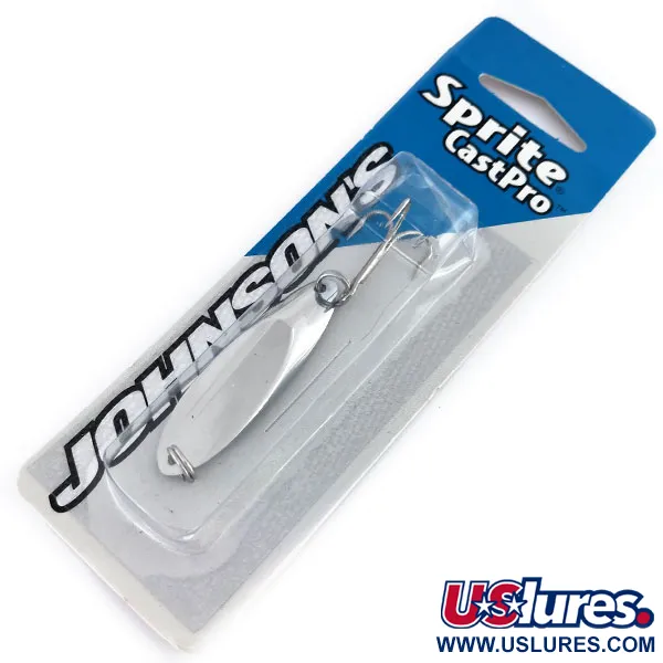   Johnson Sprite Cast Pro , 3/8oz Nickel fishing spoon #9819