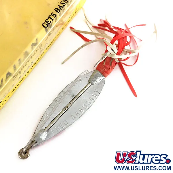  Fred Arbogast 3 Hawaiian, 3/5oz  fishing spoon #9846