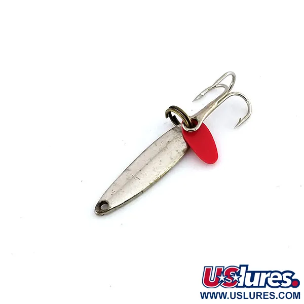 Vintage   Bay de Noc Swedish pimple, 1/16oz Nickel fishing spoon #9901