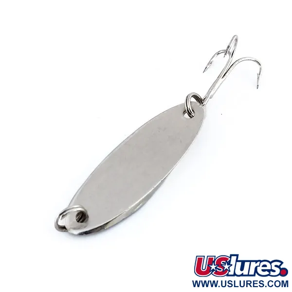 Vintage  Weber Mr Champ , 1/3oz Nickel fishing spoon #9932