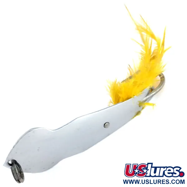 Vintage   Tony Accetta Pet Spoon 15, 1/2oz Nickel fishing spoon #9936